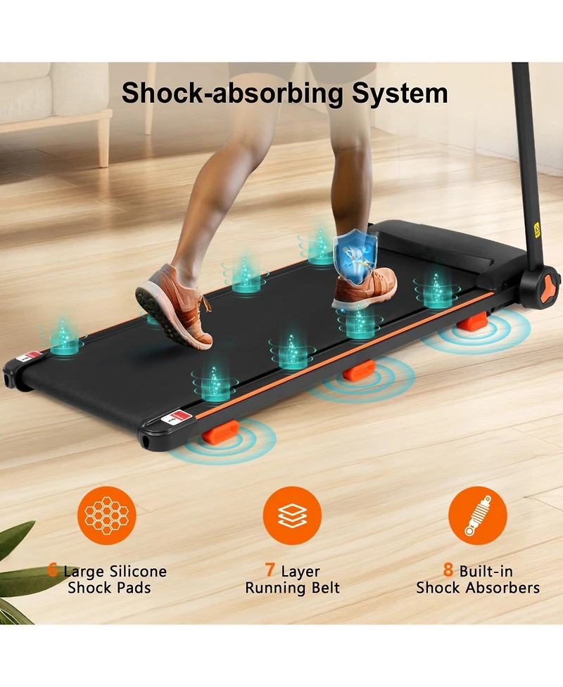 Streamdale Furniture 2.5HP Folding Treadmill with Incline Bluetooth & Usb