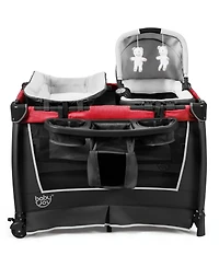Costway Kids 4 in 1 Convertible Portable Playard Newborn Napper