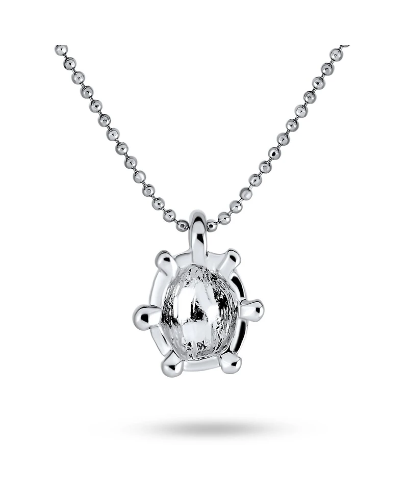 Bling Jewelry Small Red Enamel Ladybug Pendant Necklace and Stud Earrings Set Gold Tone