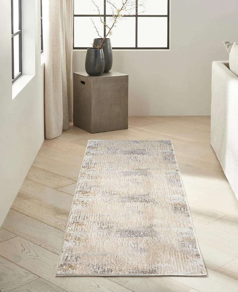 Calvin Klein CK078 Summit SUM05 2'2"x12' Runner Area Rug
