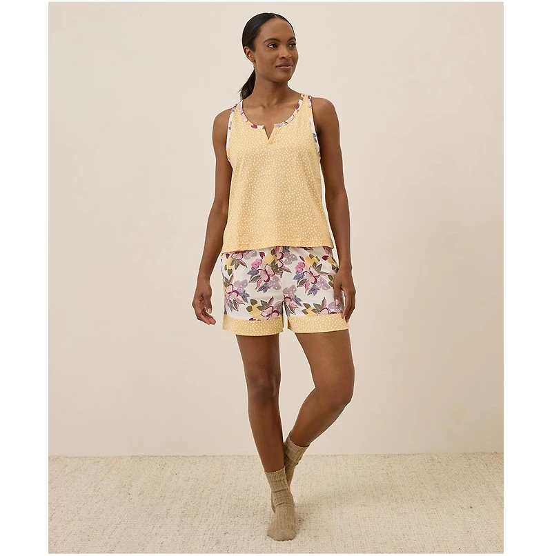 Pact Women's Organic Cotton Staycation Sleep Short