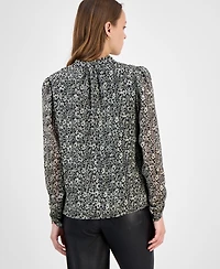 Boss Orange Women's Floral-Print Blouse