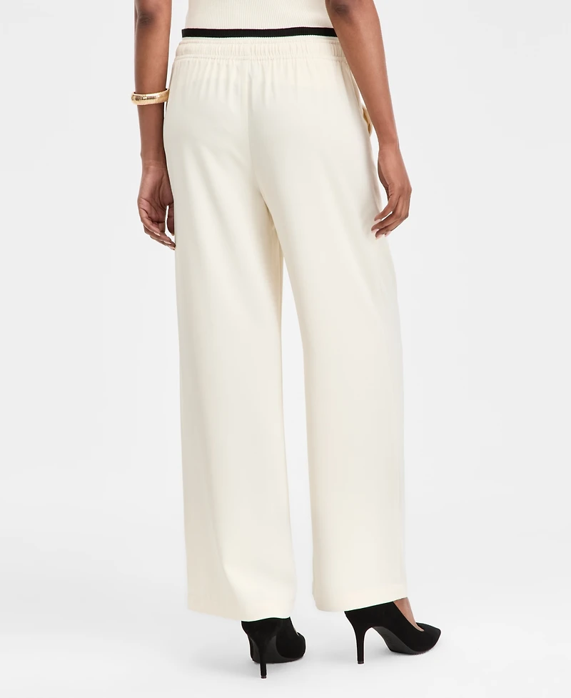 I.n.c. International Concepts Women's High-Rise Wide-Leg Pants, Macy's Exclusive