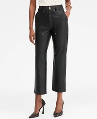 I.n.c. International Concepts Women's High Rise Patch Pocket Pants, Macy's Exclusive