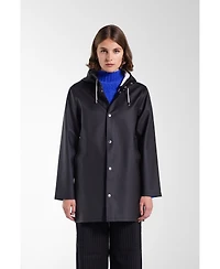 Stutterheim Stockholm Long Sleeve Hooded Raincoat
