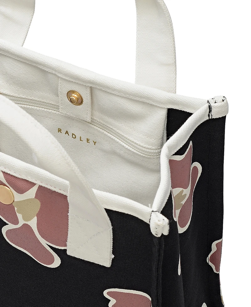Radley London Abstract Floral Small Open Top Grab Bag
