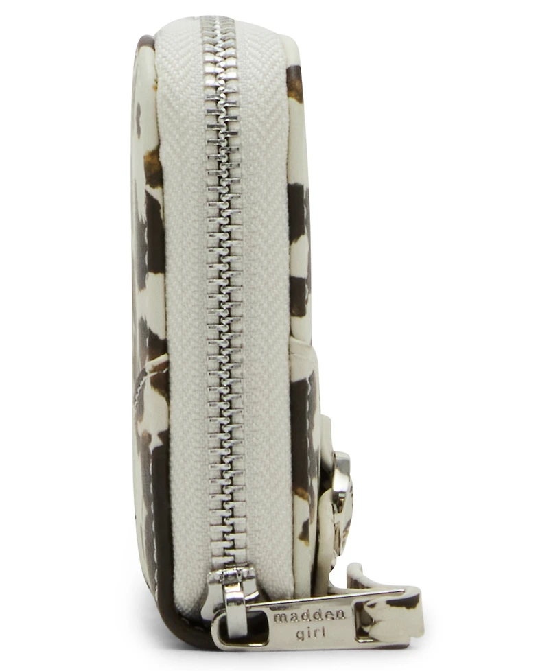 Madden Girl Nyra Polyurethane Zipper Wallet