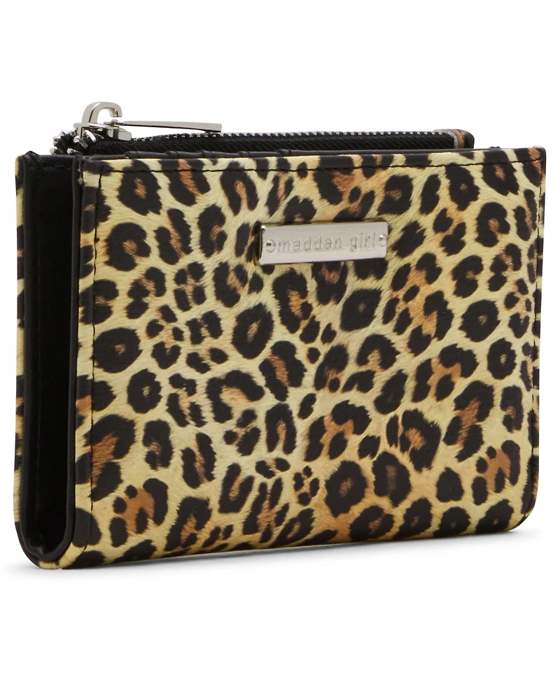 Madden Girl Morr Polyurethane Snap Wallet