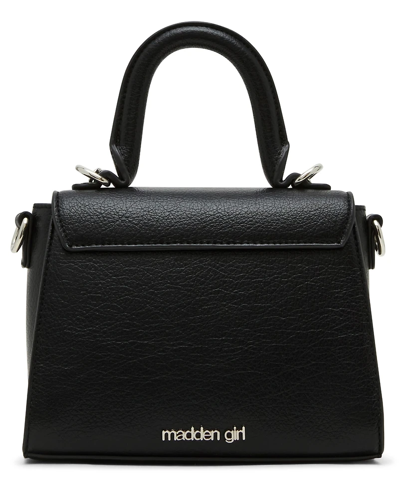 Madden Girl Trissa Turn Lock Satchel Bag
