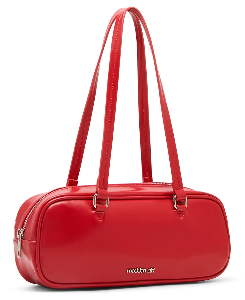 Madden Girl Andarna Crinkle Zipper Shoulder Bag