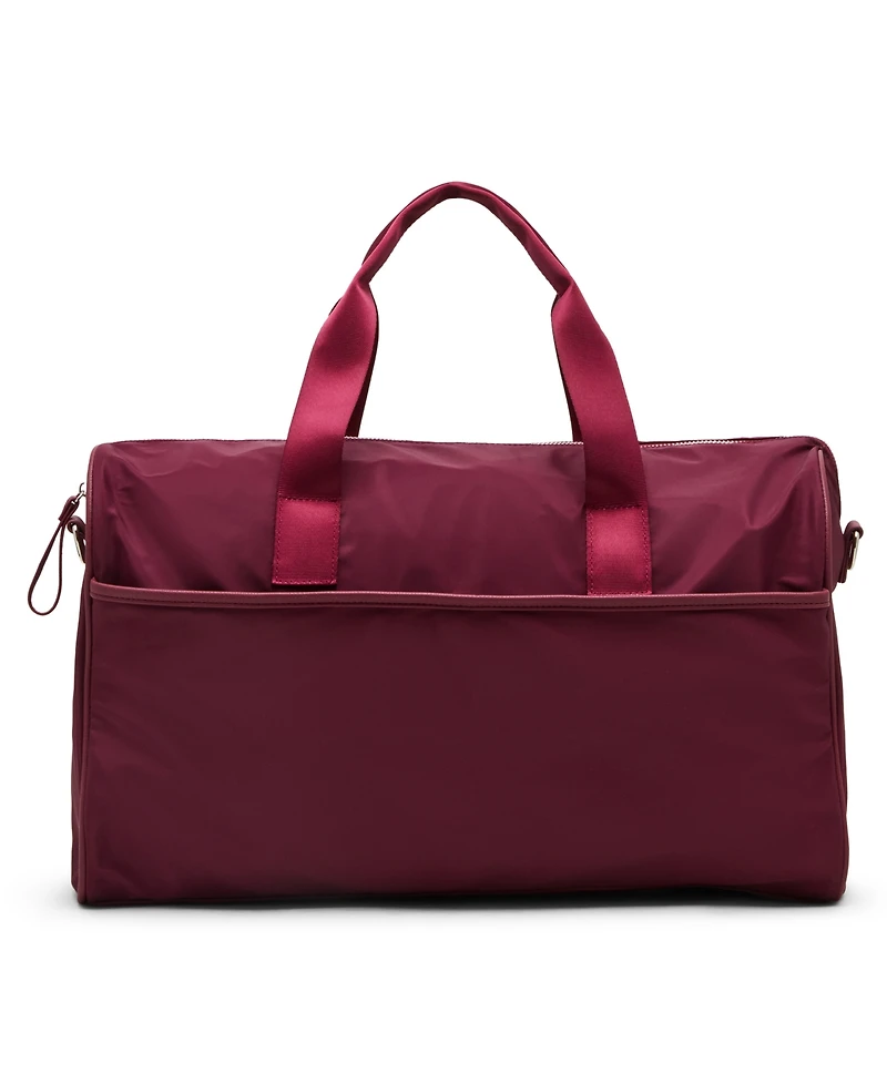 Madden Girl Zipper Duo Duffle Bag
