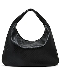 Madden Girl Jesinia Woven Zipper Hobo Bag