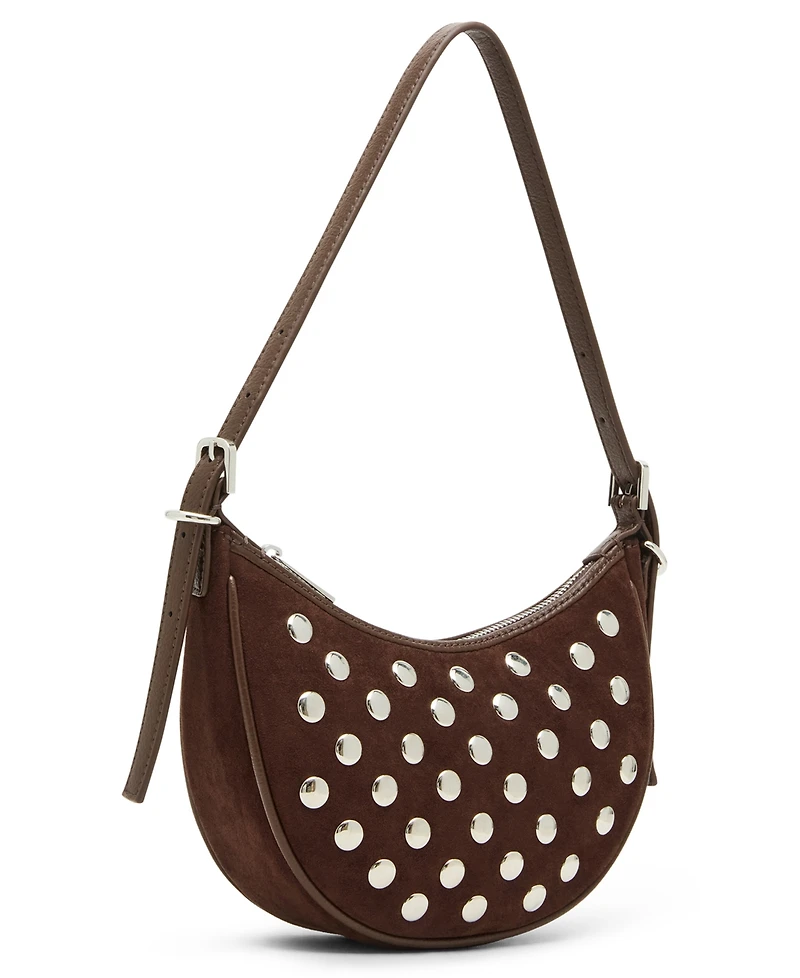 Madden Girl Rhisu Crescent Zipper Shoulder Bag