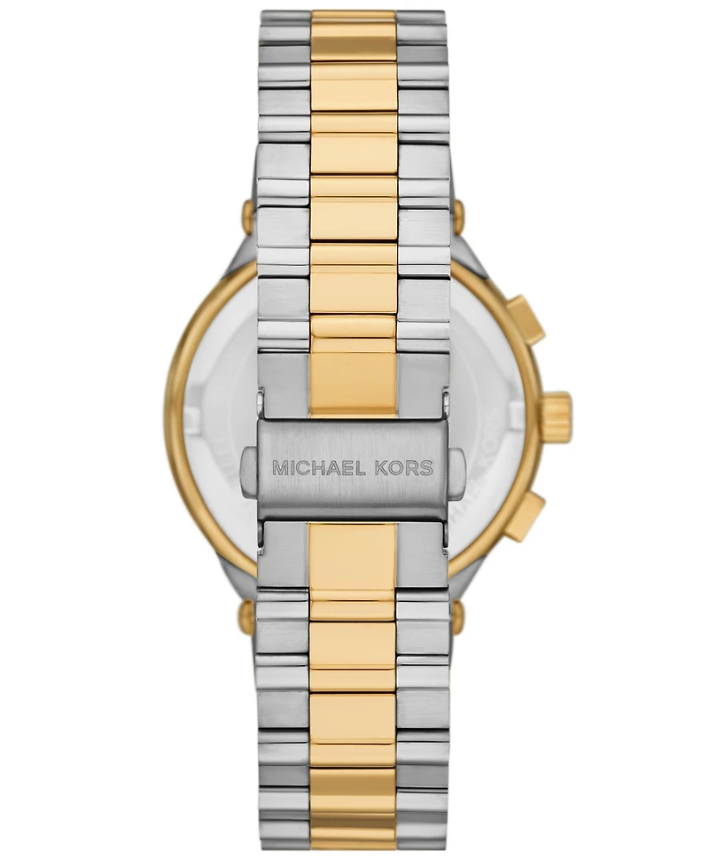 Michael Kors Men's Billie Chronograph Two-Tone Stainless Steel Watch, 44mm