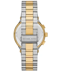 Michael Kors Men's Billie Chronograph Two-Tone Stainless Steel Watch, 44mm
