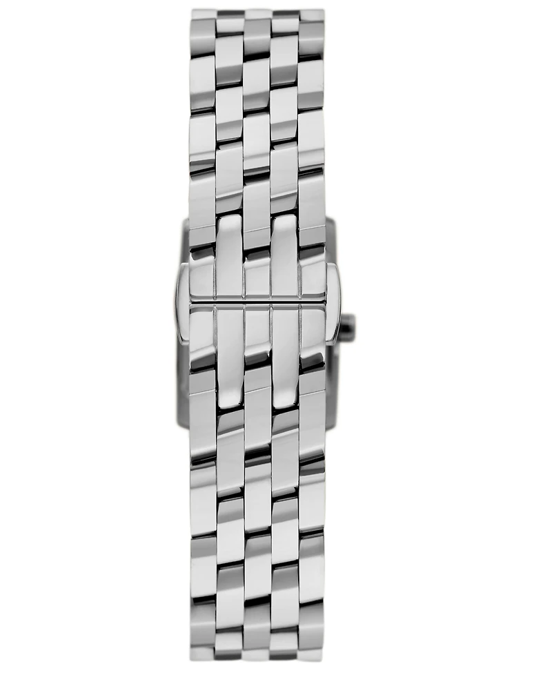 Michael Kors Women's Georgie Two-Hand Silver-Tone Stainless Steel Watch, 20mm