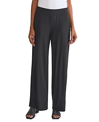 Kasper Women's Mid-Rise Wide-Leg Pull-On Pants