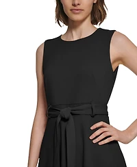 Calvin Klein Women's Sleeveless Midi A-Line Dress