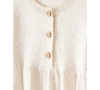 Carter's Baby Girls Cotton Long-Sleeve Jumpsuit