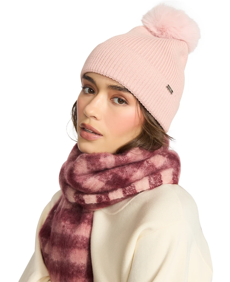 Steve Madden Buffalo Blaze Beanie and Scarf Gift Set, 2-Piece Set