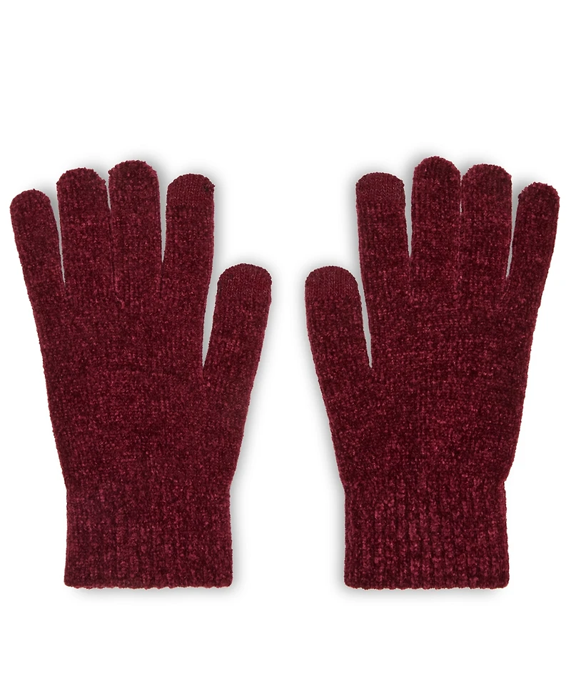 Steve Madden Chenille Magic Gloves, 3-Pack