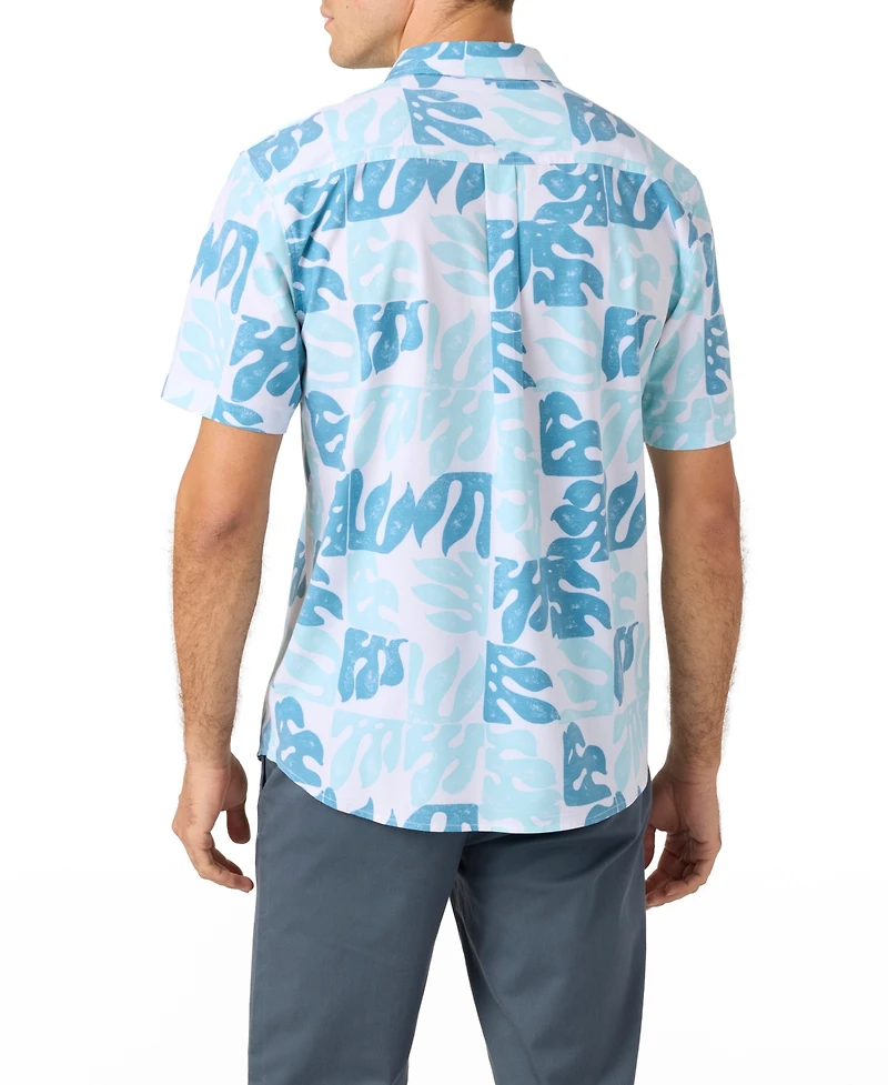 O'Neill Men's Traveler Ultraviolet Protection Factor Short Sleeve Relaxed Shirt