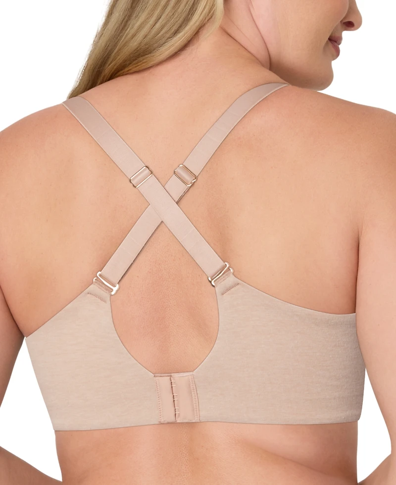 Bali Women's Cotton Collection Underwire T-Shirt Bra DF3421