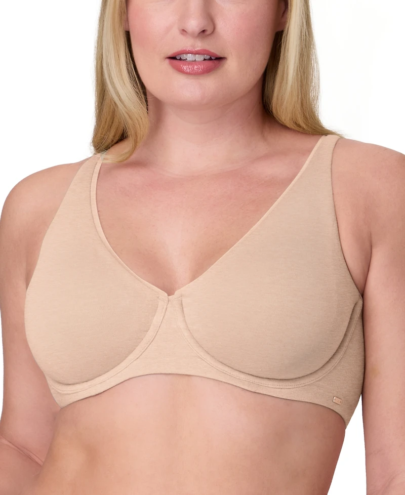 Bali Women's Cotton Collection 2-Ply Underwire Bra DF8131