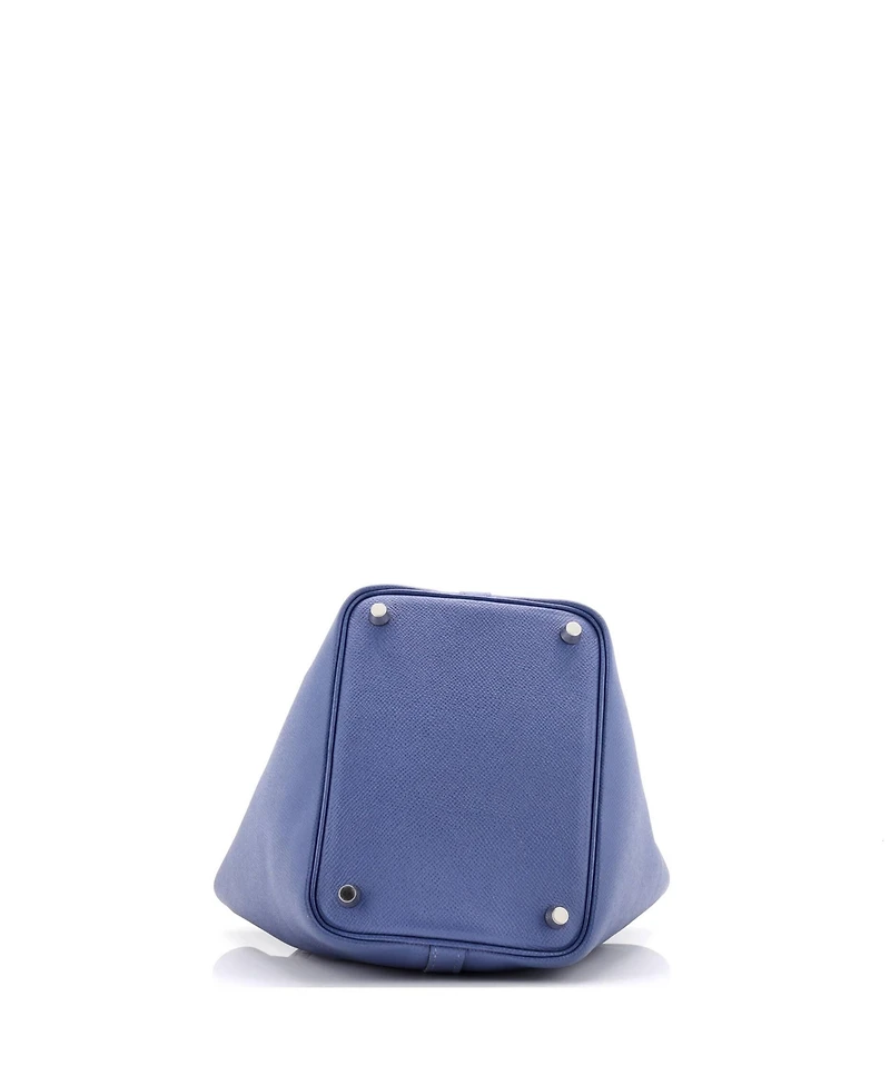 Pre-Owned Hermes Pm Picotin Lock Bag Tressage Epsom