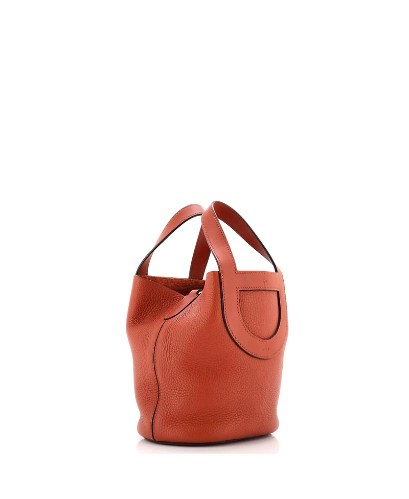 Pre-Owned Hermes 18 In-The-Loop Bag Clemence with Swift