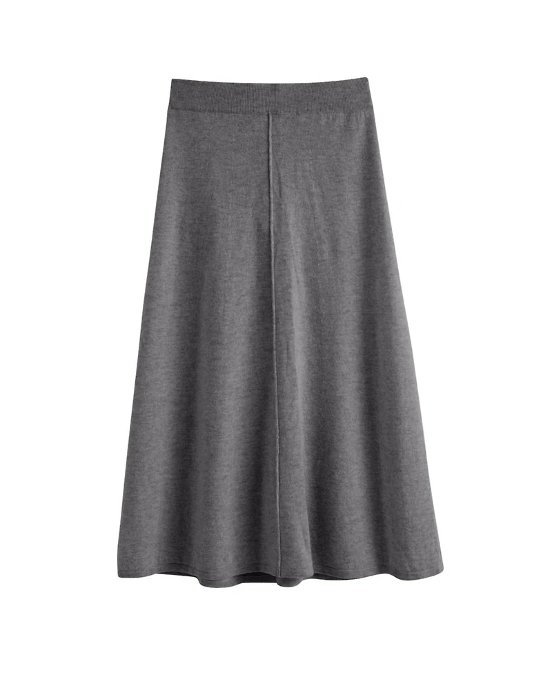 Chinti & Parker Women's Wool Cashmere Midi Skirt