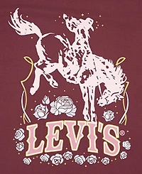 Levi's Big Girls Horse Long Sleeve T-Shirt