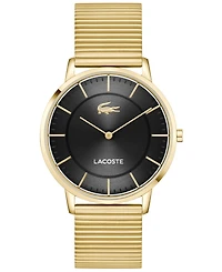 Lacoste Men's Crocorigin Gold Tone Stainless Steel Bracelet Watch, 40.5mm