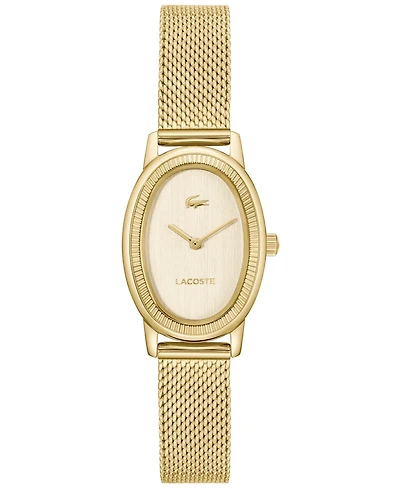 Lacoste Women's Parisienne Gold Tone Stainless Steel Bracelet Watch, 22mm