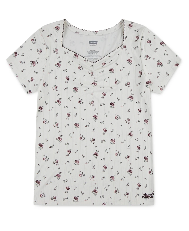 Levi's Big Girls Sweetheart Floral Top