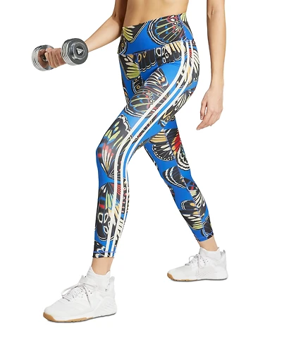 adidas Women's Farm Butterfly-Print 7/8 Leggings