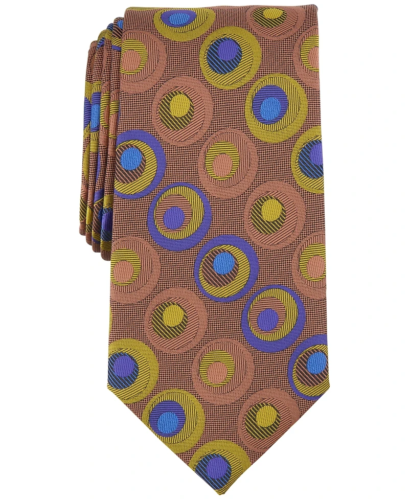 Tayion Collection Men's Classic Retro Dot Tie