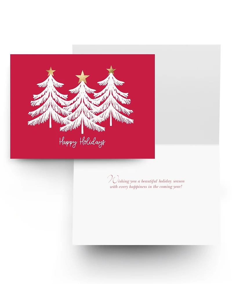 Masterpiece Studios Tree Trio Holiday Boxed Cards