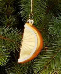 Holiday Lane Spirits Lemon Wedge Ornament, Macy's Exclusive