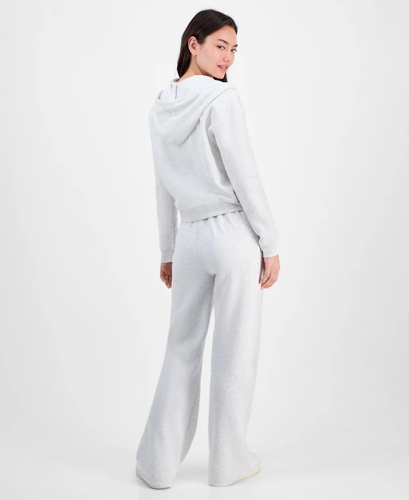 Planet Heart Juniors' Novelty Flare Fleece Sweatpants