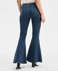 Guess Women's Franki Mid-Rise Flare-Leg Jeans