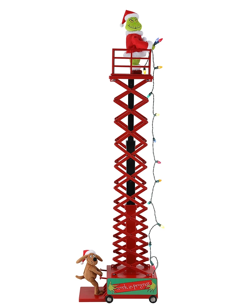 Mr. Christmas Santa's Lift Grinch Scissor Lift