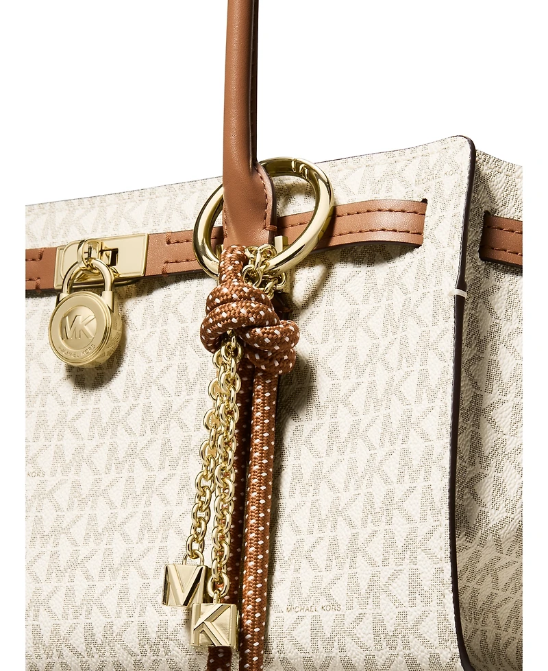 Michael Kors Hamilton Moderne Small Signature Logo Satchel Bag