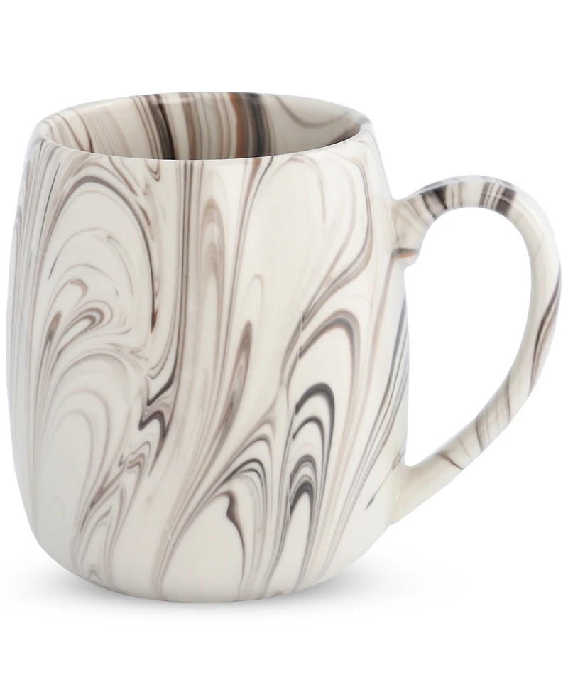 Lorren Home Trends Marble Pattern Mugs