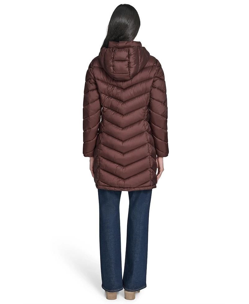 Charter Club Women's Packable Hooded Puffer Coat, Created for Macy's