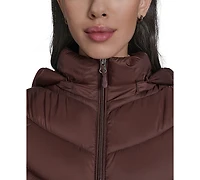 Charter Club Women's Packable Hooded Puffer Vest