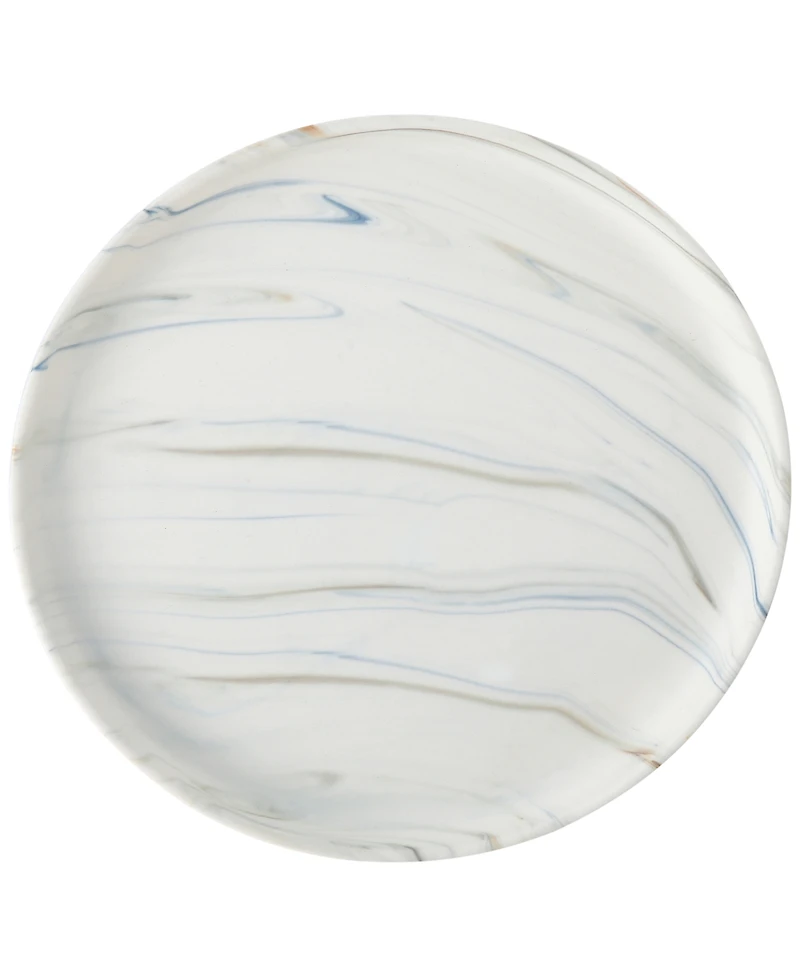 Lorren Home Trends Matte Marble Pattern Serving Platter