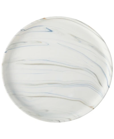 Lorren Home Trends Matte Marble Pattern Serving Platter
