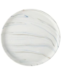 Lorren Home Trends Matte Marble Pattern Serving Platter