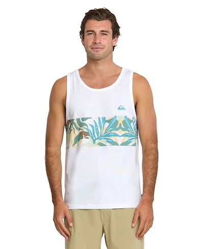 Quiksilver Men's Blueweed Stripe Tank Top